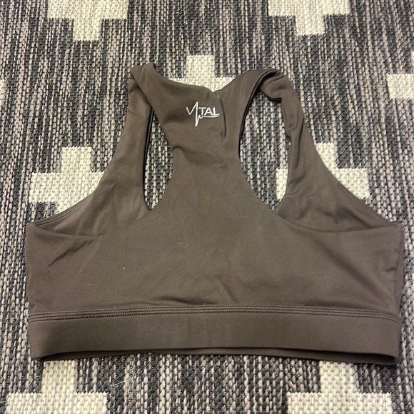 Vital Apparel Medium Sports Bra Brown - Picture 2 of 3